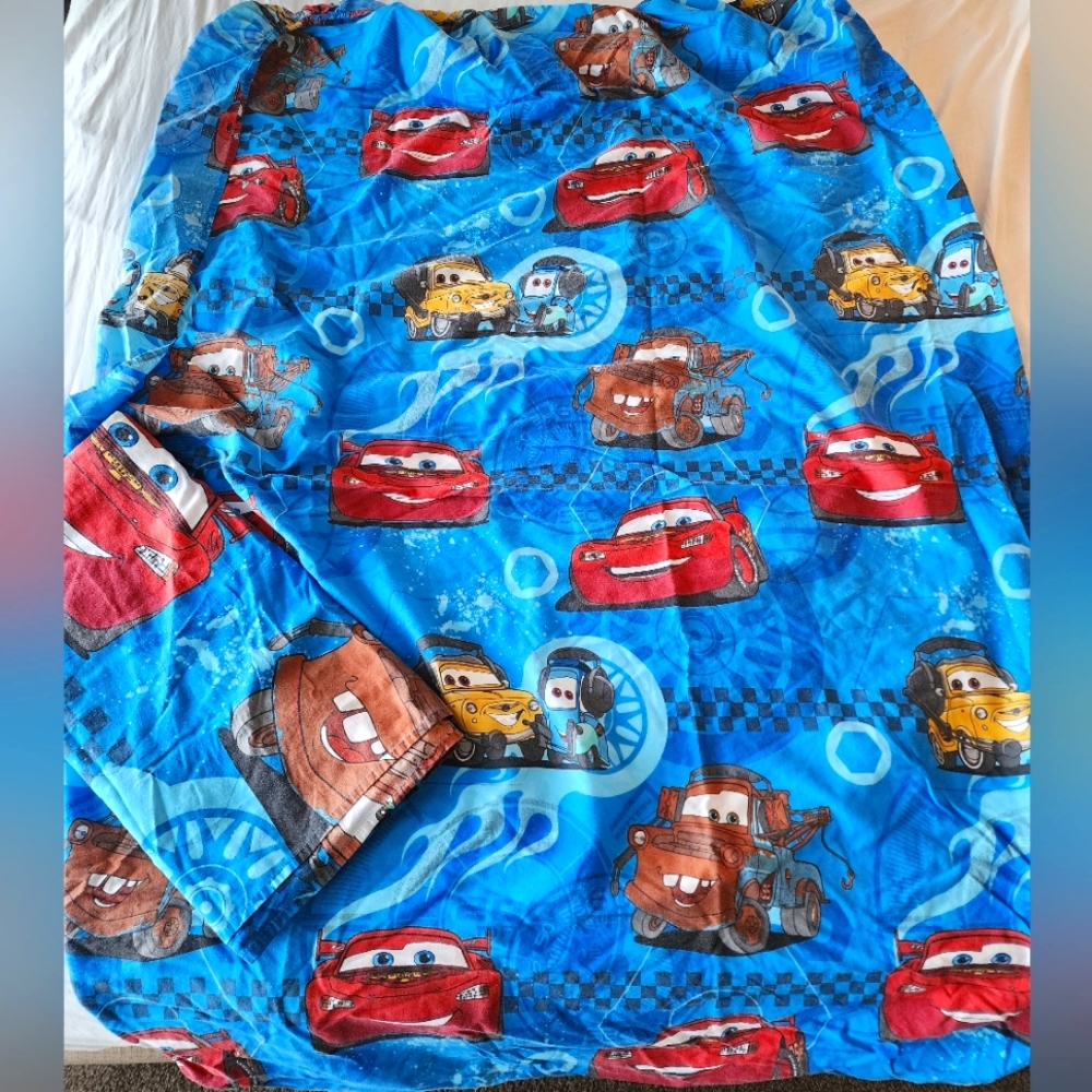 VTG Disney Cars Twin Sheet Set